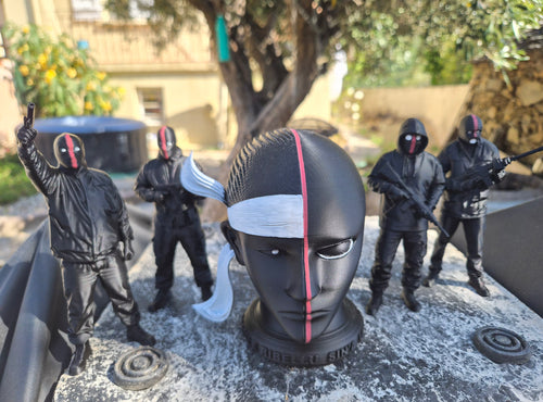 🔥 Buste “Mezzu Ribellu Mezzu Maure ” en impression 3D 🔥