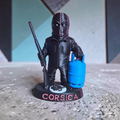 🔥 Figurine  Ribellu “Corsica” –  Impression 3D artisanale 🔥