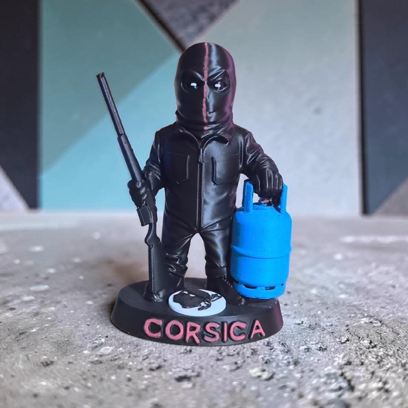 🔥 Figurine  Ribellu “Corsica” –  Impression 3D artisanale 🔥
