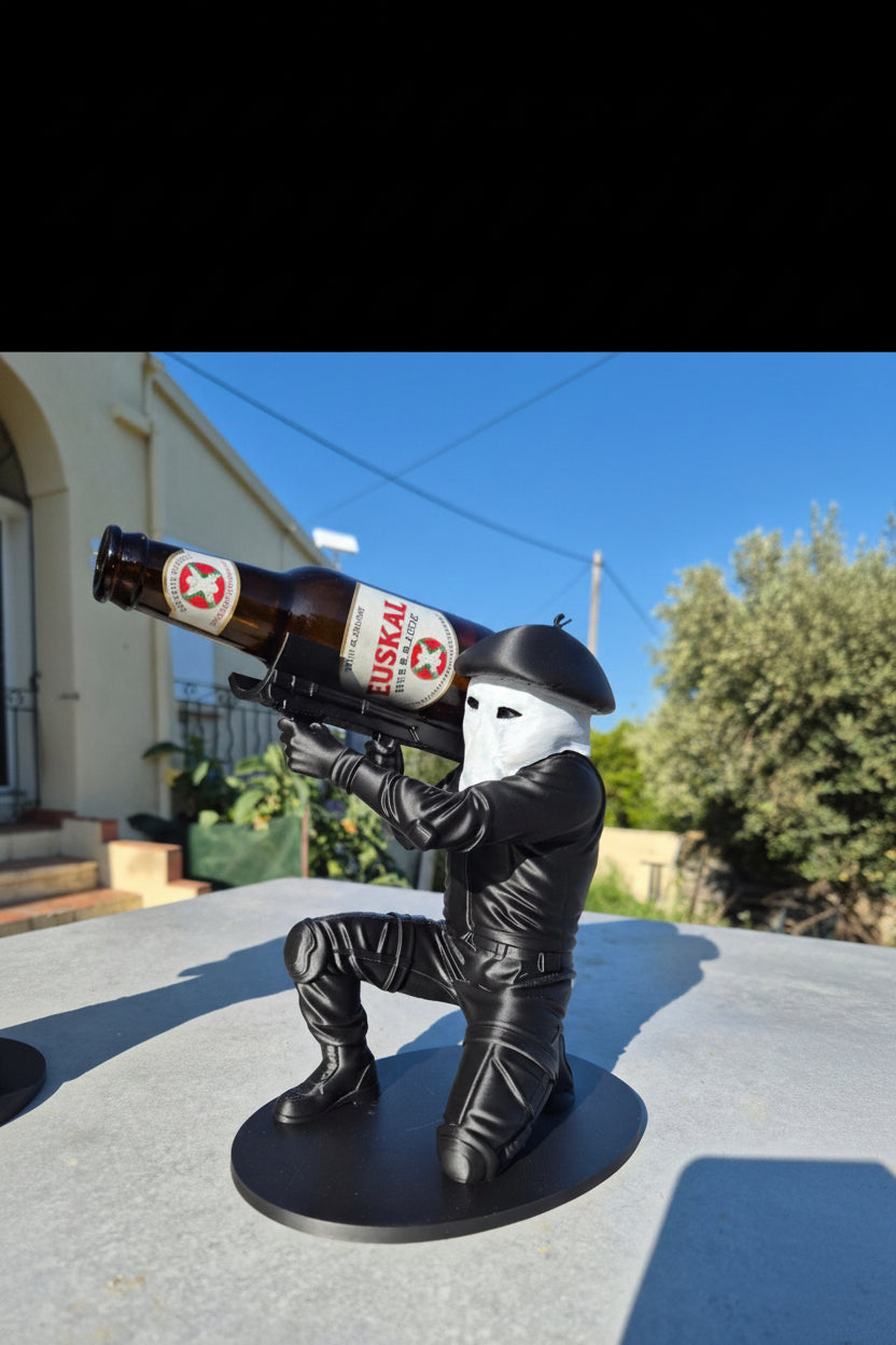 🔥 Figurine “Pays Basque”  Porte Bouteilles en impression 3D 🔥