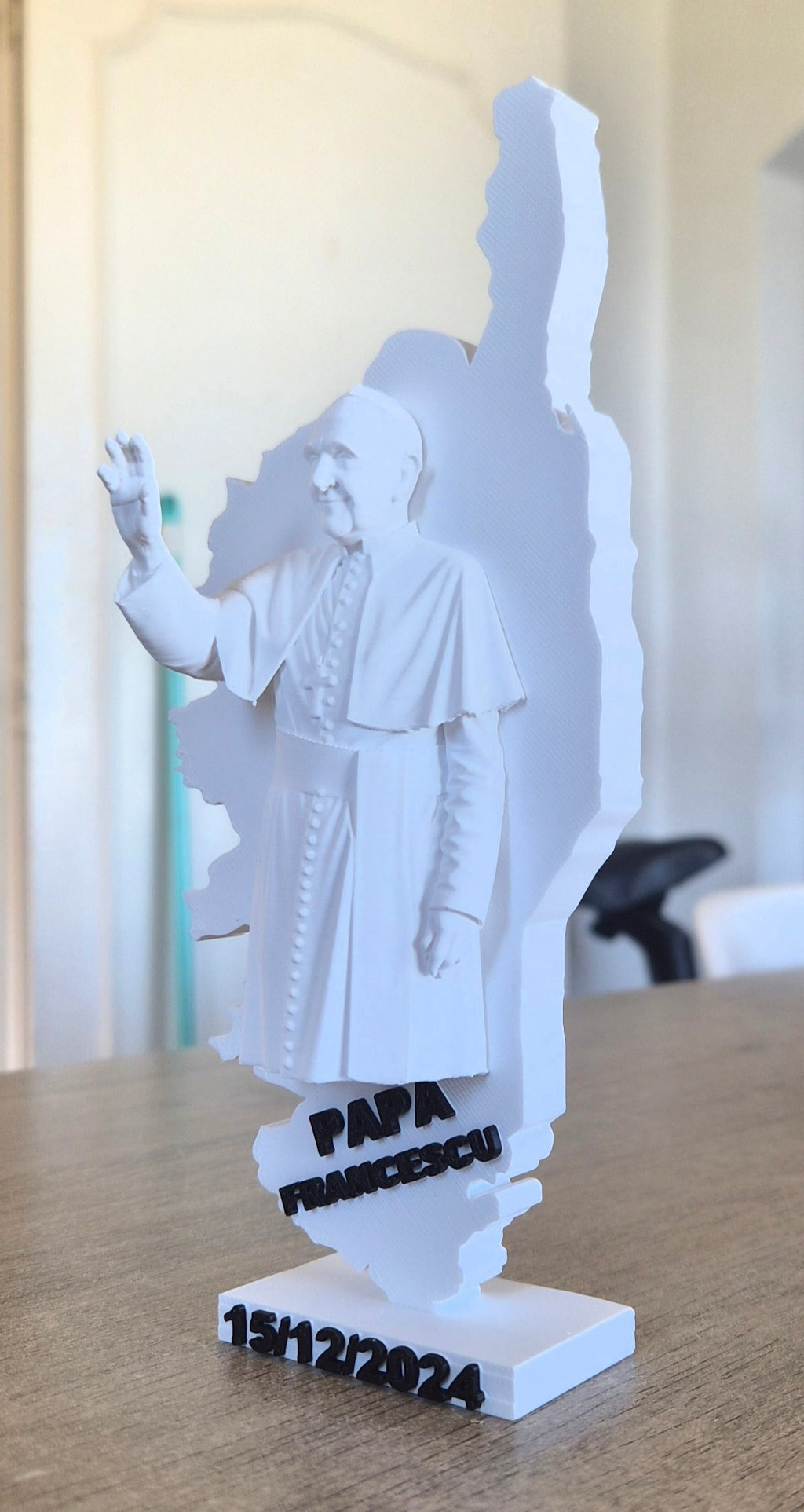 🕊️ PAPA FRANCESCU en Corse – Édition 3D Commémorative