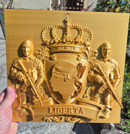 Armoirie Corsica – Les Deux Ribelli
