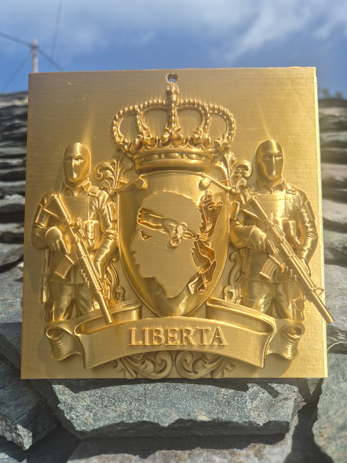Armoirie Corsica – Les Deux Ribelli