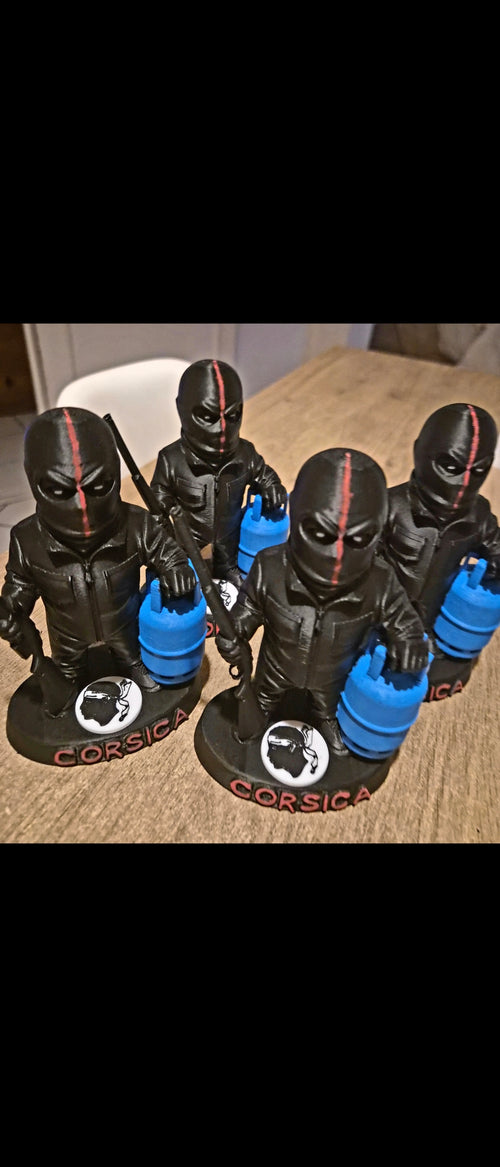 🔥 Figurine  Ribellu “Corsica” –  Impression 3D artisanale 🔥