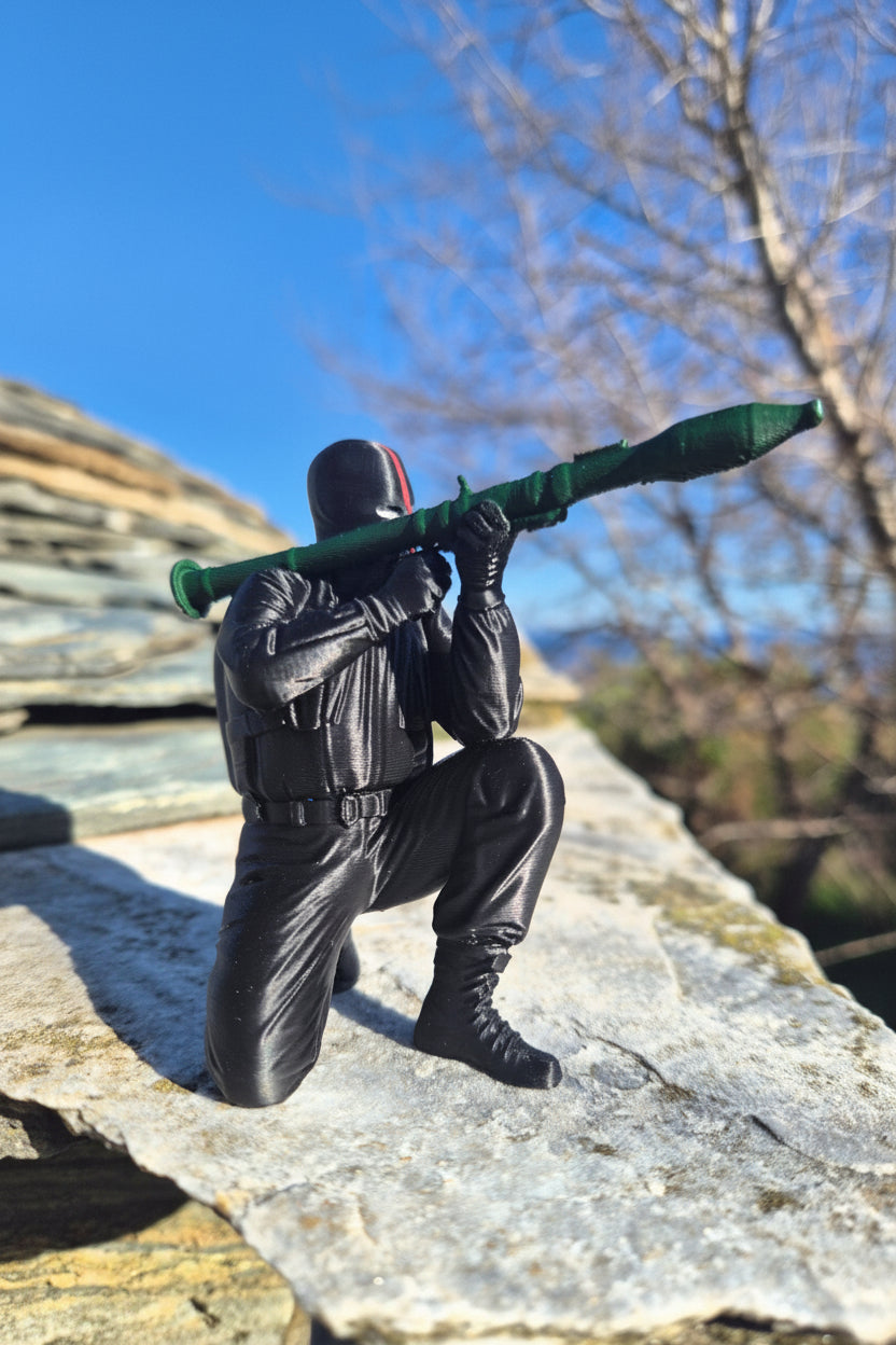 🔥 Figurine tactique lance-roquettes en impression 3D 🔥