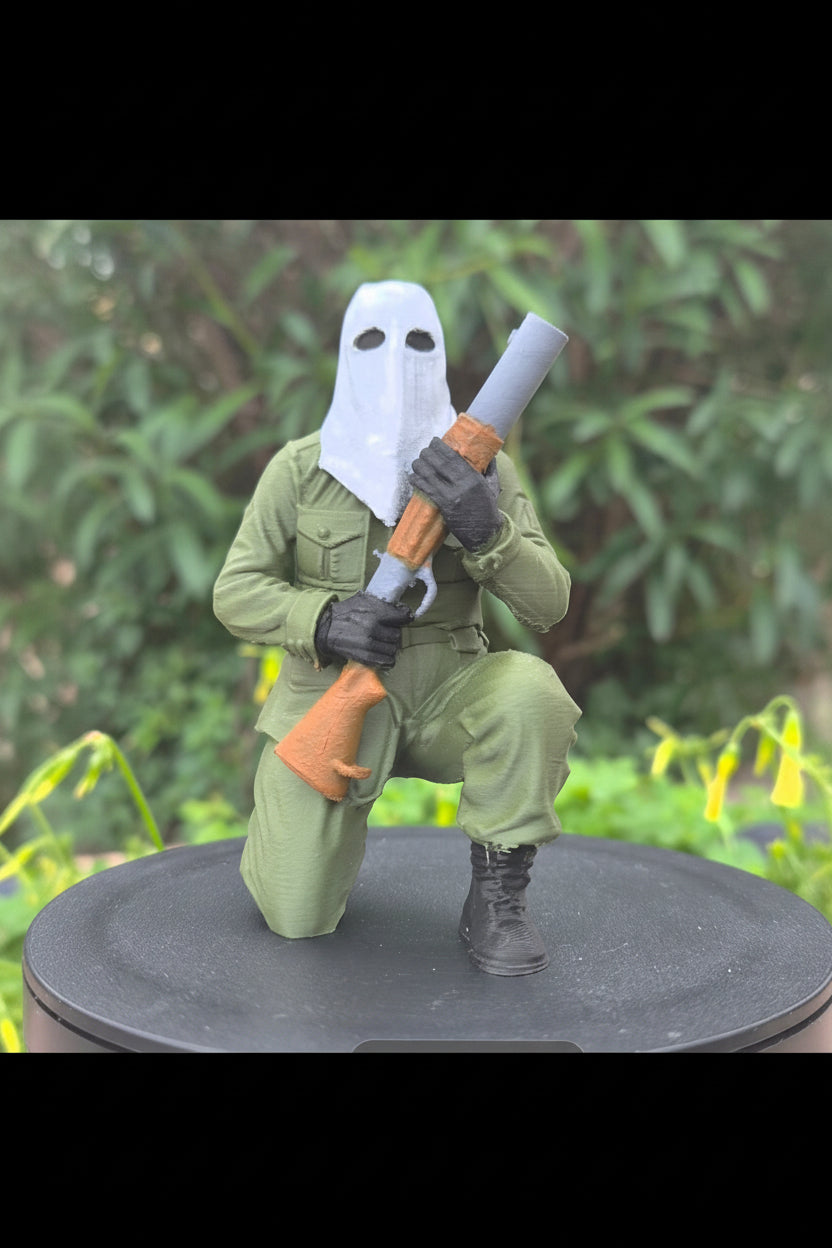 🔥 Figurine style maquisard en impression 3D 🔥
