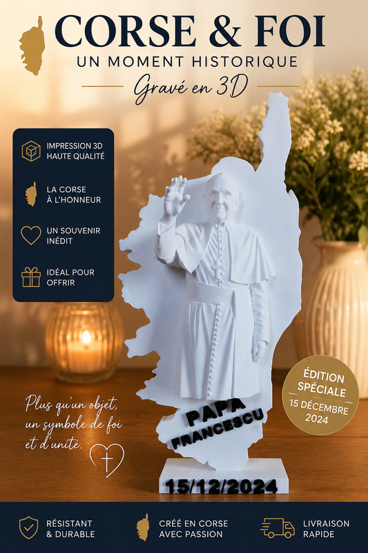 ⛪ ÉDITION SPÉCIALE – LE PAPE FRANÇOIS EN CORSE