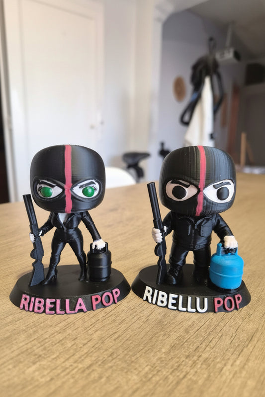 🔥 Pack “Ribella & Ribellu Pop” en impression 3D 🔥