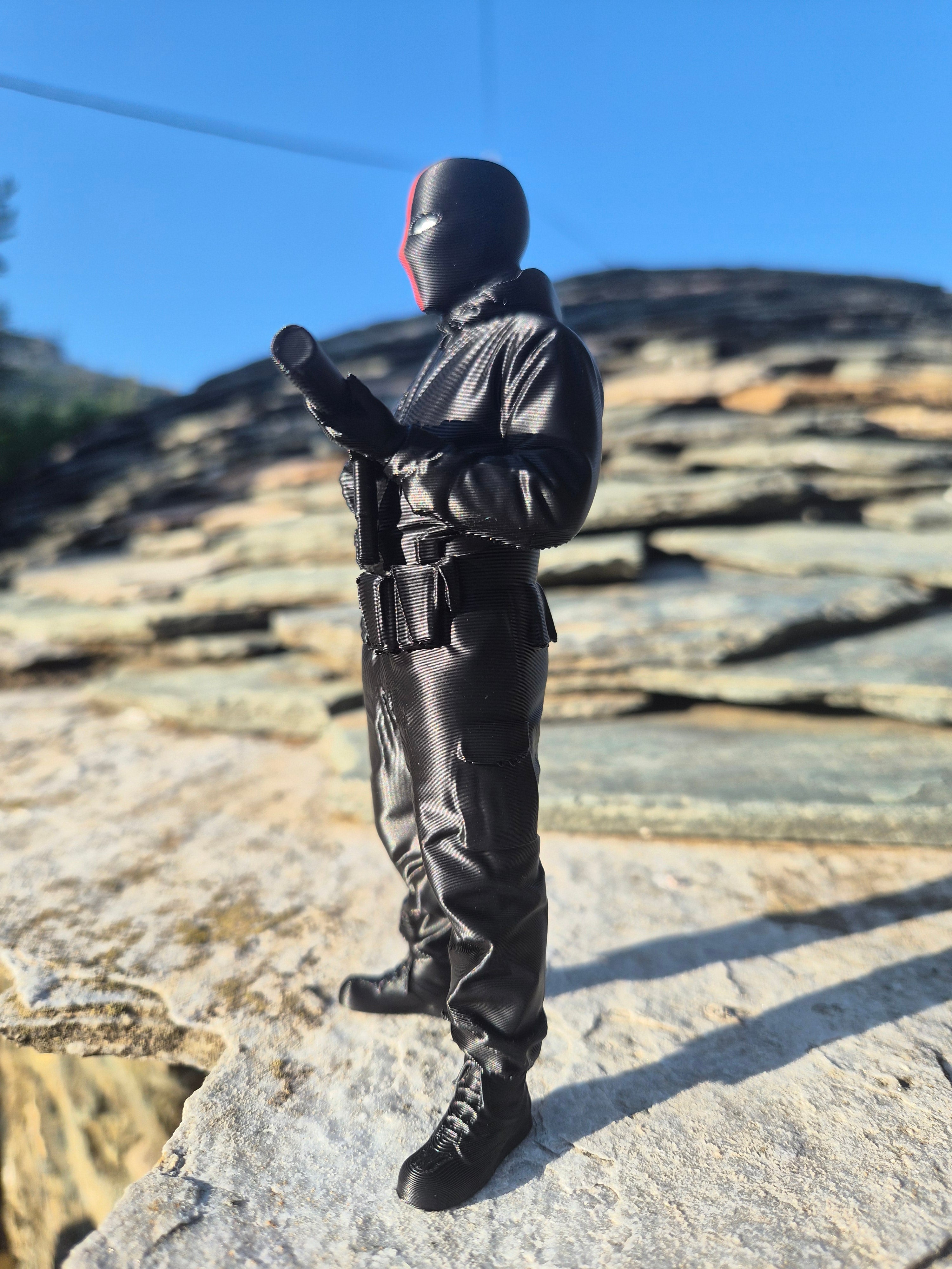 🔥 Figurine tactique “Ribellu” en impression 3D 🔥